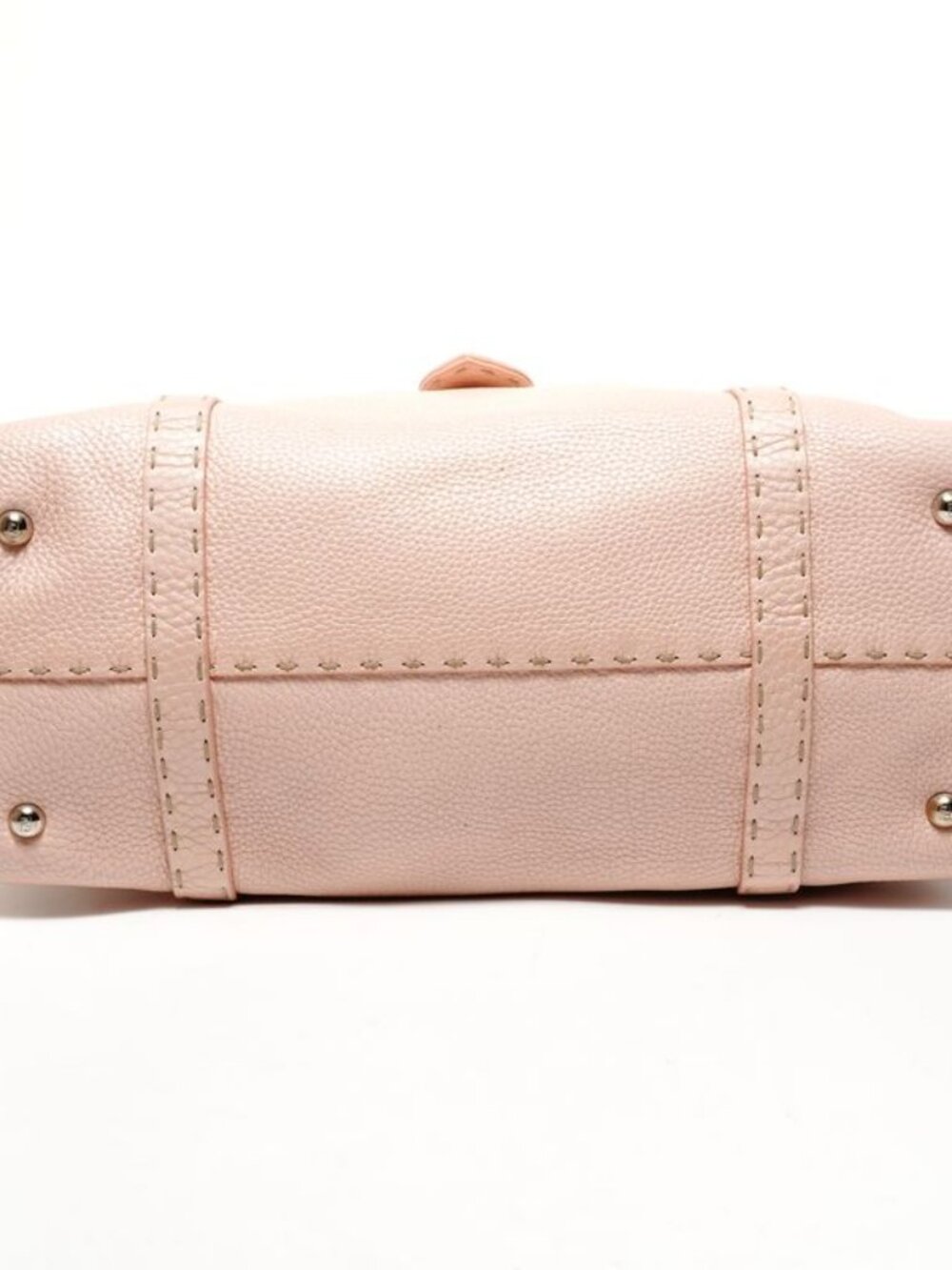 ★SOLD★ Fendi Shoulder Bag Leather Selleria - Picture 8 of 10
